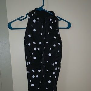 Crescent Drive Zip It Swimsuit